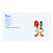 Poulet de Chiggy Modèles De Cartes De Visite