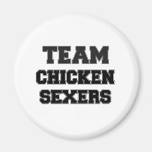 Poulet Sexers d'équipe Aimants Pour Réfrigérateur