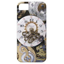 Poulpe d'or de Pocketwatch - temps de Kraken Étui iPhone 5