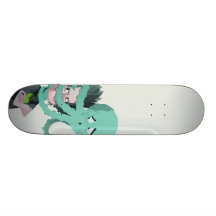 poulpe ennuyant skateboards personnalisés
