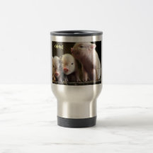 Pour des amants de porc tasse à café