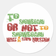 Pour faire du surf des neiges autocollants