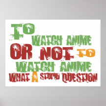 Pour observer l'Anime Posters