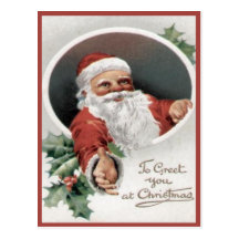 Pour vous saluer à Noël Cartes Postales