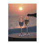 Pouring champagne post cards