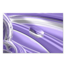 Pourple tenderness photographic print