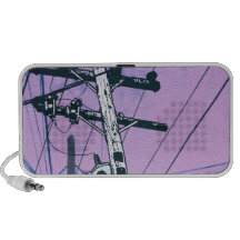 Pourpres de s de Lex ' Haut-parleurs Ordinateur Portable