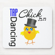 Poussin 3 de claquettes tapis de souris