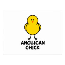 Poussin Anglican Carte Postale