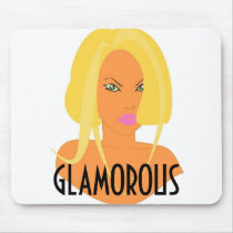 Poussin blond fascinant Mousepad tapis de souris