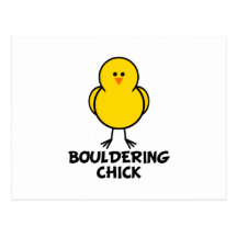 Poussin de Bouldering Cartes Postales