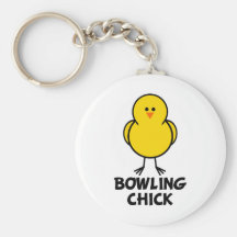Poussin de bowling porte-clefs