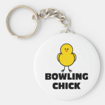 Poussin de bowling porte-clefs