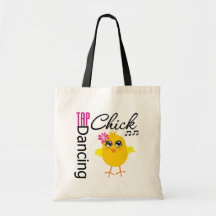 Poussin de claquettes sac de toile