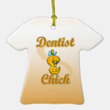 Poussin de dentiste ornements de noël