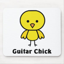 Poussin de guitare tapis de souris