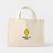 Poussin de la réalité TV Sac De Toile