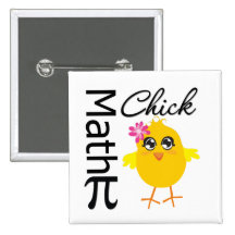 Poussin de maths badge