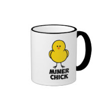 Poussin de mineur tasse
