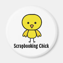 Poussin de Scrapbooking Magnets Pour Réfrigérateur
