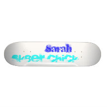 Poussin de Sk8er, Sarah Plateau De Skateboard