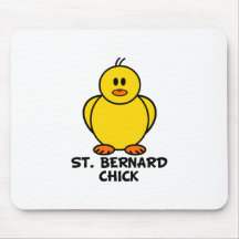 Poussin de St Bernard Tapis De Souris