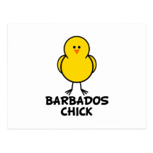 Poussin des Barbade Carte Postale