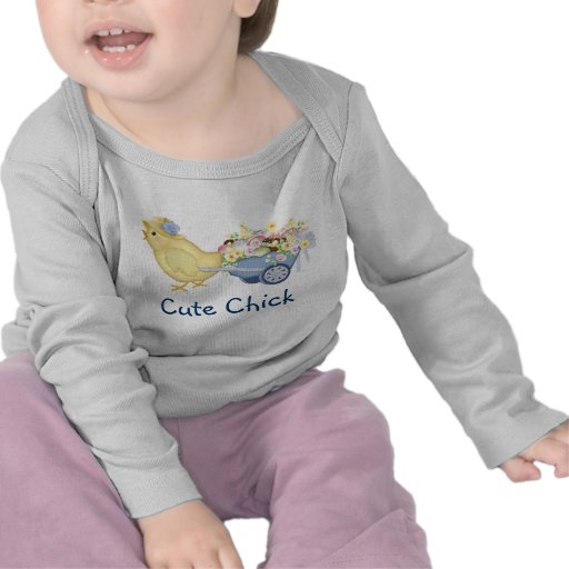 Poussin et chariot t-shirts