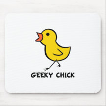 Poussin Geeky Mousepad Tapis De Souris