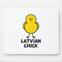Poussin letton tapis de souris