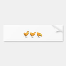 Poussins de Pâques Autocollants Pour Voiture