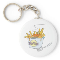 poutine keychain