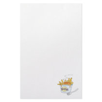 poutine custom stationery