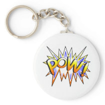 Pow Key Chain
