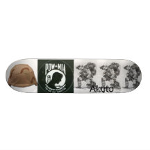 Pow Mia board Skateboard Deck