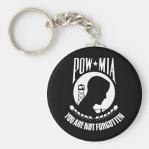 POW-MIA Flag Keychains
