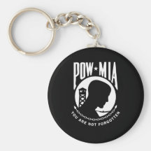POW MIA Keychain