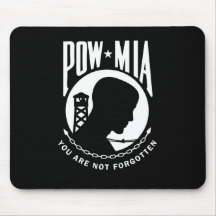 POW MIA Mousepad