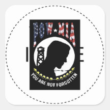 POW/MIA STICKER