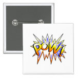 Pow Pinback Button