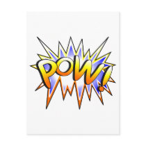 Pow Post Card