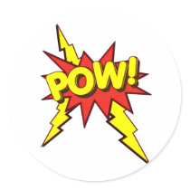 POW!!!! STICKER