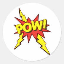POW!!!! STICKER