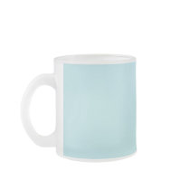Powder Blue Solid Colour Design (B0E0E6) Template Coffee Mug