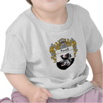 Powell Coat of Arms (Mantled) T Shirts