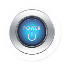 Power Button stickers