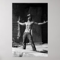 Power Fitness Model Poster