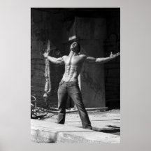 Power Fitness Model Poster