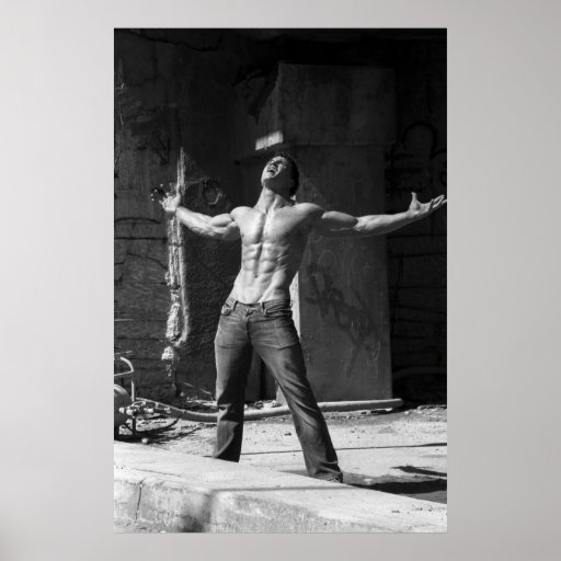 Power Fitness Model Poster