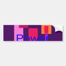 Power Imperial Purple Bumper Stickers